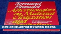 [PDF] Afterthoughts on Material Civilization and Capitalism (The Johns Hopkins Symposia in