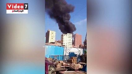 أهالى المقطم يتضررون من حرق مخلفات المركز القومى للامتحانات