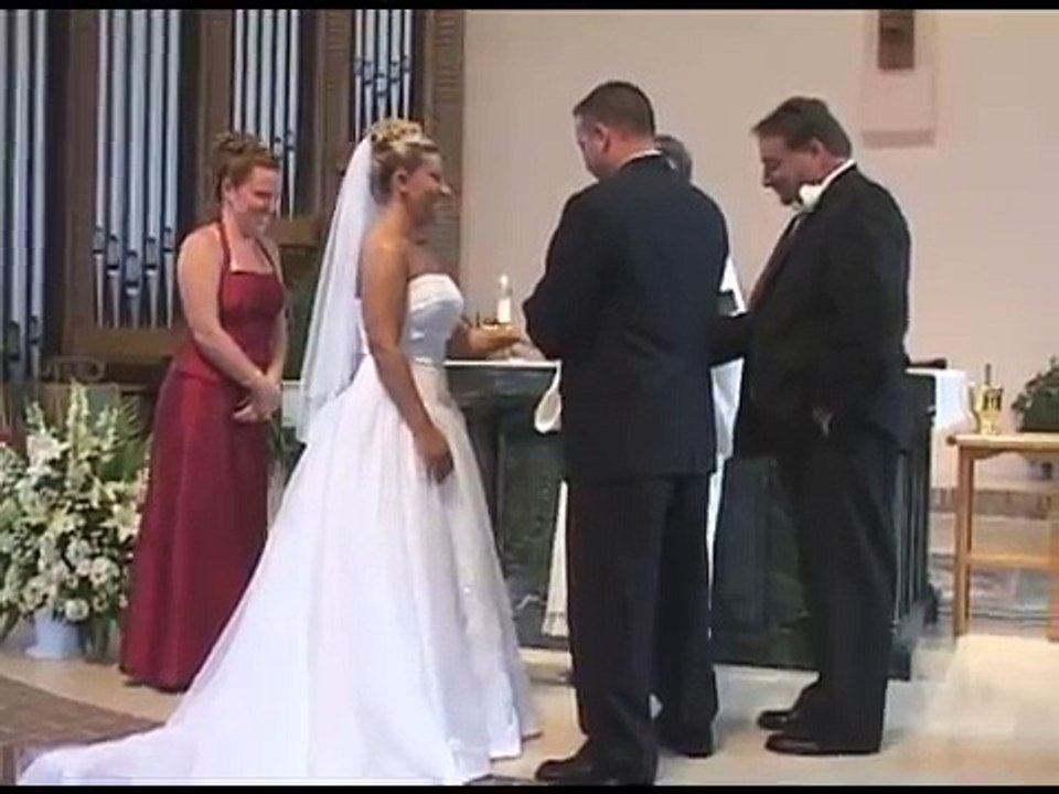 Funny wedding