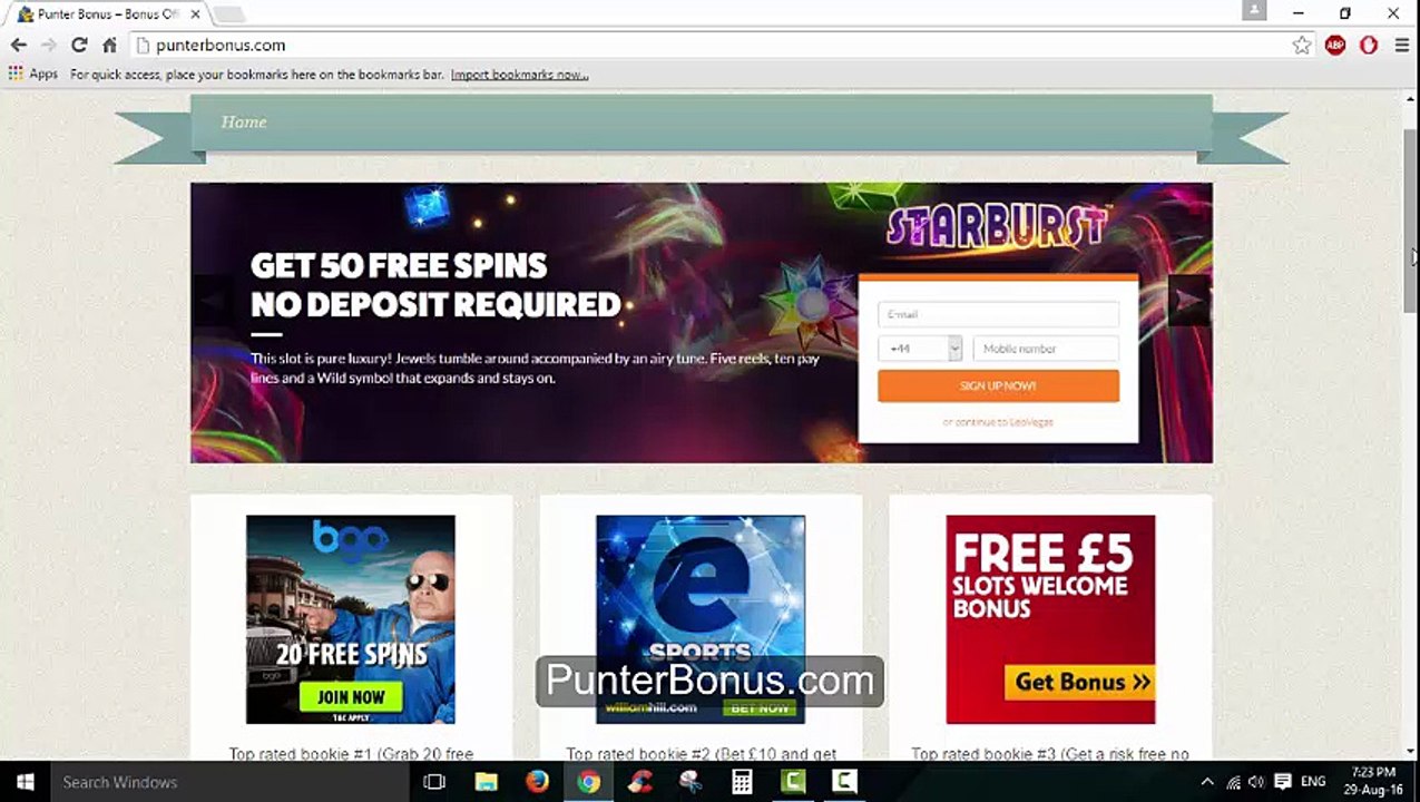 No Deposit Betting Offers 2016 (Betfair, Leovegas, BGO)