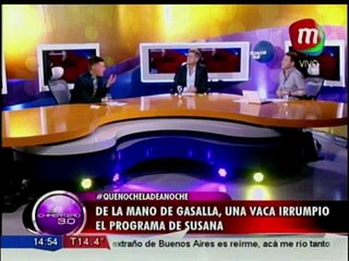 Gasalla: sketch repetido y escándalo con las vacas