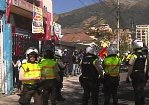 Quito: Instalaciones de la U.N.E. fueron allanadas esta madrugada