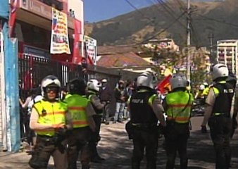 Quito: Instalaciones de la U.N.E. fueron allanadas esta madrugada