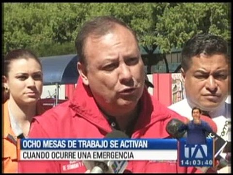 Ocho mesas de trabajo se activan cuando ocurre una emergencia