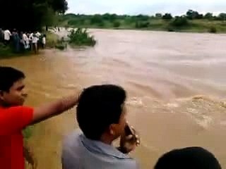Bus full of Passengers Washed away in Flood
