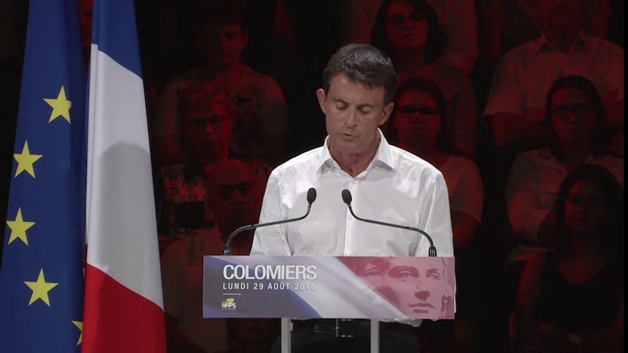 Intervention de Manuel Valls - Rassemblement "L'essentiel c'est la République"