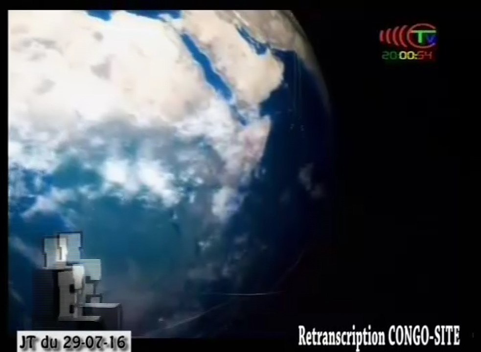 Journal de 20h TVCongo du lundi 29 août 2016 -By Congo-Site