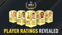 FIFA 17 - Player Ratings Revealed - James, Reus, Neuer, Kane, Martial