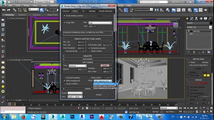 الدرس الثالث  V-ray