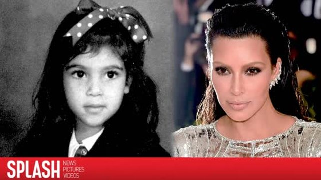 Watch Kim Kardashian's Face Morph 33 Years!