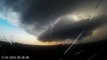Timelapse Shows 'Mothership' Supercell Structure