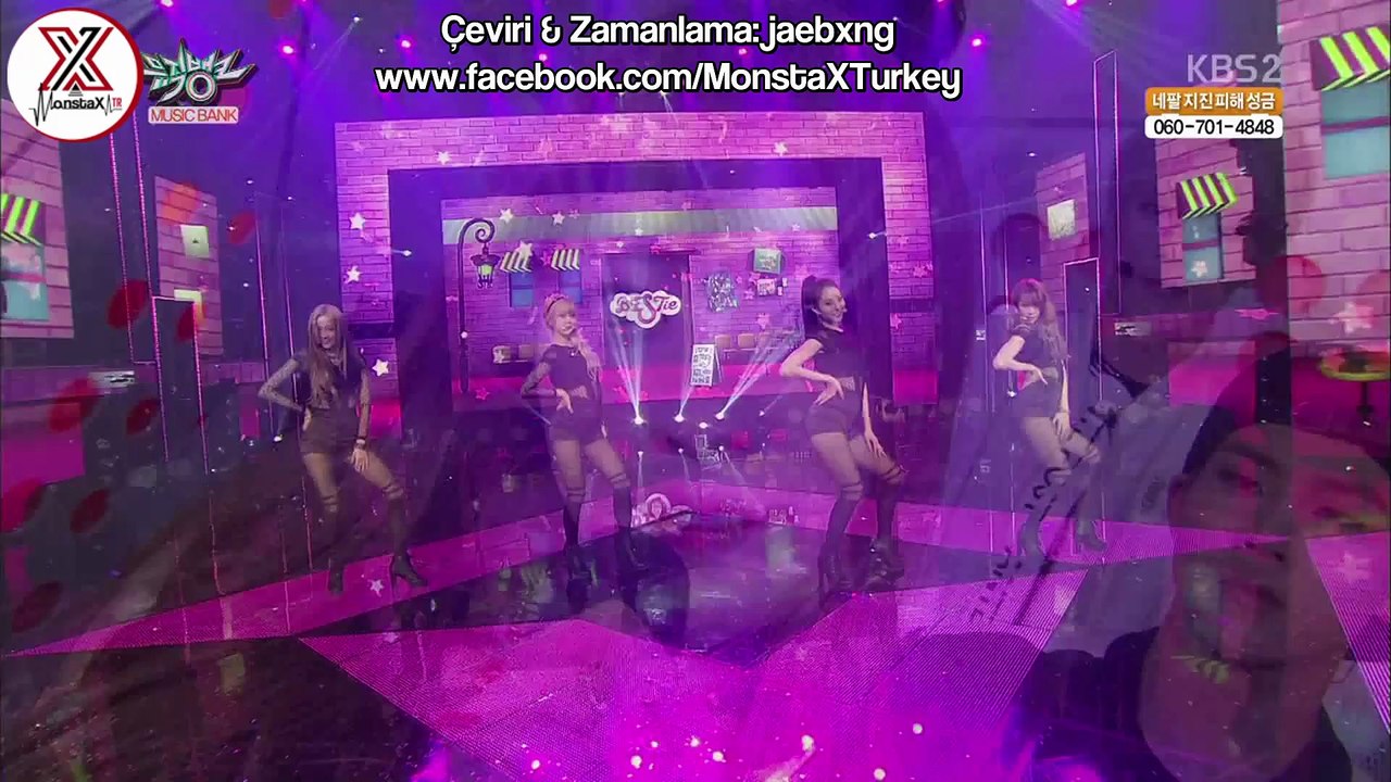 [15.05.2015] Monsta X Music Bank Bekleme Odası (Çıkış Günü) (Türkçe Altyazılı)