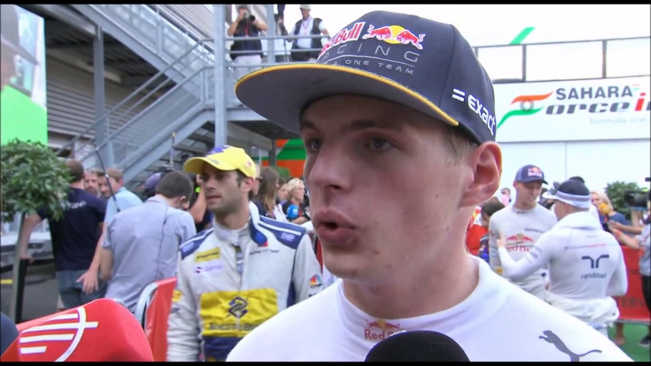 Sky Sports F1: Verstappen and Raikkonen - War of words (2016 Belgian Grand Prix)