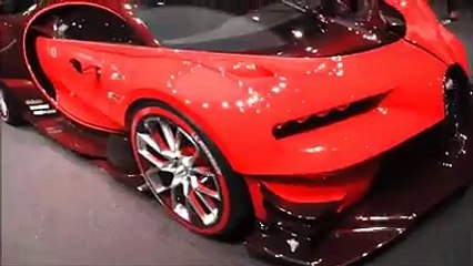 New model of Bugatti which changes its color