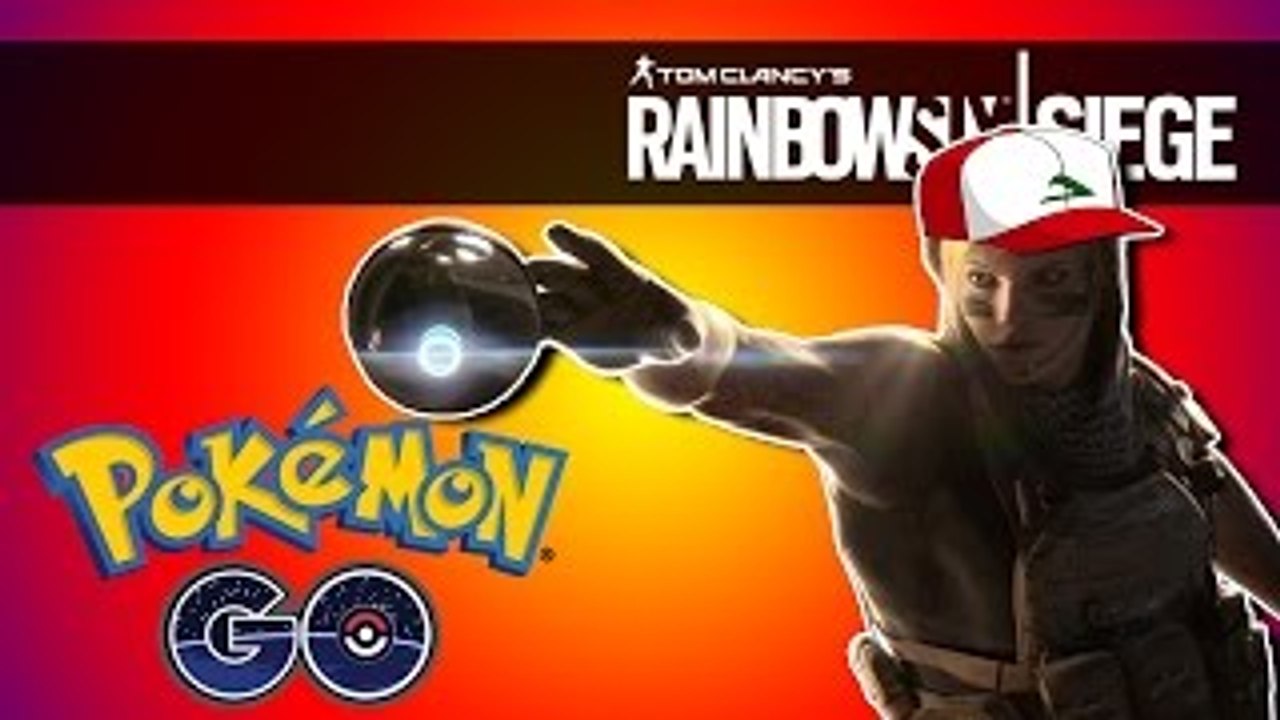 Rainbow Six Siege | Pokemon GO! (Funny Moments)