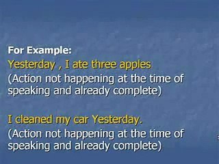 26 i AtoZ of English Unit 26 Past Simple Tense Video Tutoria