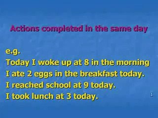 26 ii AtoZ of English Unit 26 Past Simple Tense Video Tutorial