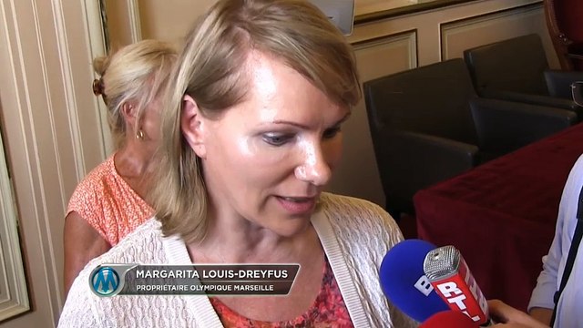 OM - Margarita Louis-Dreyfus : ''En confiance pour l’avenir du club''