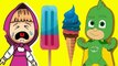 Masha and the Bear Cry When lost her Ice Cream - Doctor, Pj Masks, Catboy, Gekko Owlette
