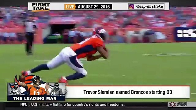 BBC Talk Olympic Rio - Is Trevor Siemian The Right Choice For Broncos-