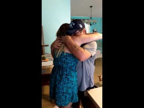 Girl Surprises Stepfather on His Birthday With Adoption Papers