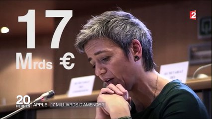 Avantagé fiscalement par l'Irlande, Apple risque une amende de 17 milliards d'euros de la part de l'UE