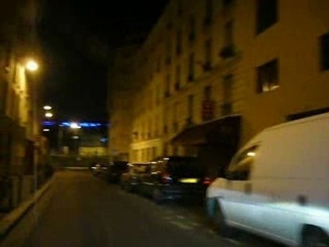 Paris 19eme rue de l'Argonne et rue Rouvet