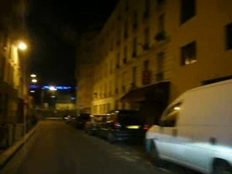 Paris 19eme rue de l'Argonne et rue Rouvet