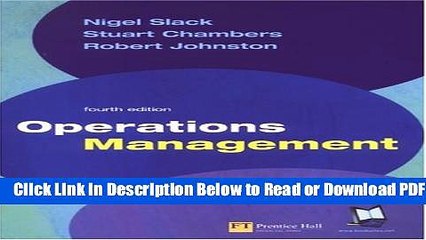 [Get] Operations Management Popular New