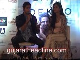 Baar Baar Dekho movie promotion by Siddharth Malhotra and Katrina Kaif in Ahmedabad