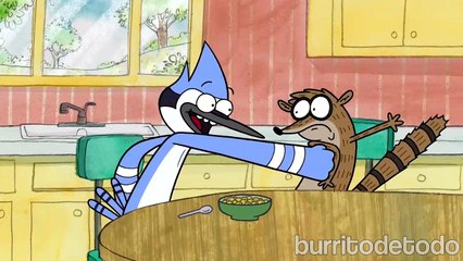 Rigby Gets Punched Through All Seven Seasons – Extended Version 😲