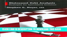 [PDF] Distressed Debt Analysis: Strategies for Speculative Investors Full Online