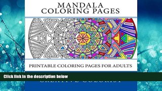 Choose Book Mandala Coloring Pages: Printable Coloring Pages for Adults