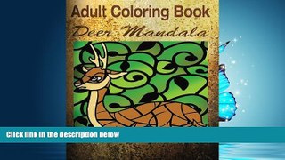 For you Adult Coloring Book Deer Mandala