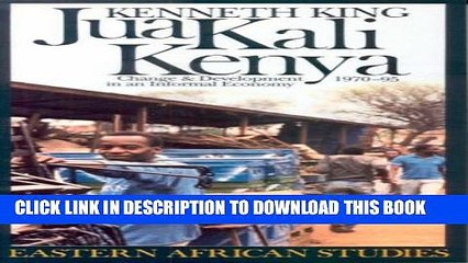 [PDF] Jua Kali Kenya: Change   Development in an Informal Economy, 1970-95 (Eastern African