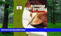 Big Deals  Achieving TABE Success In Language, Level D Workbook (Achieving TABE Success for TABE