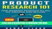 [Read] Product Research 101: Find Winning Products to Sell on Amazon and Beyond Ebook Free
