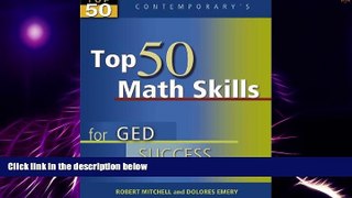 Big Deals  Contemporary s Top 50 Math Skills for GED Success  Best Seller Books Best Seller
