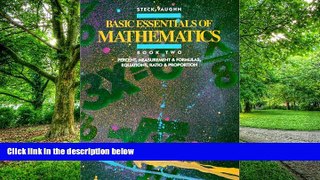 Big Deals  Basic Essentials of Mathematics, Book 2: Percent,  Measurement   Formulas, Equations,