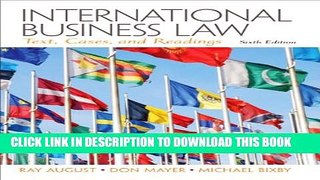 [PDF] International Business Law (6th Edition) Full Colection