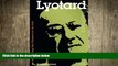 different   Lyotard Reframed: Interpreting Key Thinkers for the Arts (Contemporary Thinkers