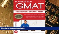 Big Deals  Foundations of GMAT Math, 5th Edition (Manhattan GMAT Preparation Guide: Foundations of