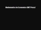 [PDF] Mathematics for Economics (MIT Press) Full Colection