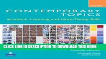 New Book Contemporary Topics Intro: Academic Listening and Note-Taking Skills