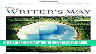 New Book The Writer s Way