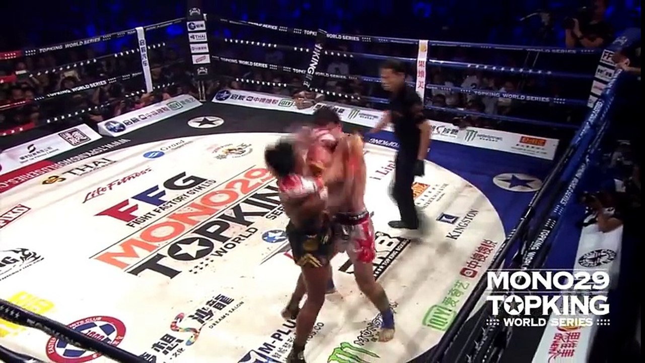 “Thánh Muay” Buakaw Bị Võ Sĩ Trẻ Đánh Vỡ Đầu