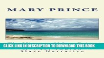 New Book The History of Mary Prince: A West Indian Slave Narrative