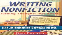 Collection Book Writing Nonfiction: Turning Thoughts into Books