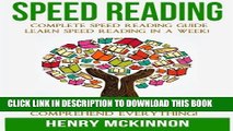 Collection Book Speed Reading: Complete Speed Reading Guide  Learn Speed Reading In A Week!  300%