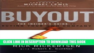 [Read] Buyout: The Insider s Guide to Buying Your Own Company Ebook Free
